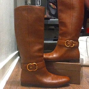 Gucci Brown Over the Knee Boots